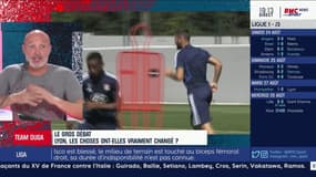 Leboeuf explique son expression "irrégularité cérébrale" pour qualifier l'effectif de l'OL
