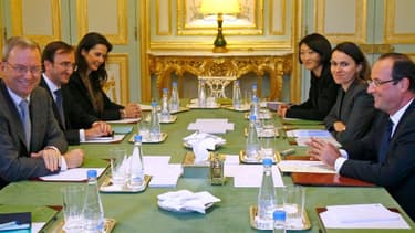 Le redressement fiscal aurait été évoqué lundi par François Hollande et Eric Schmidt