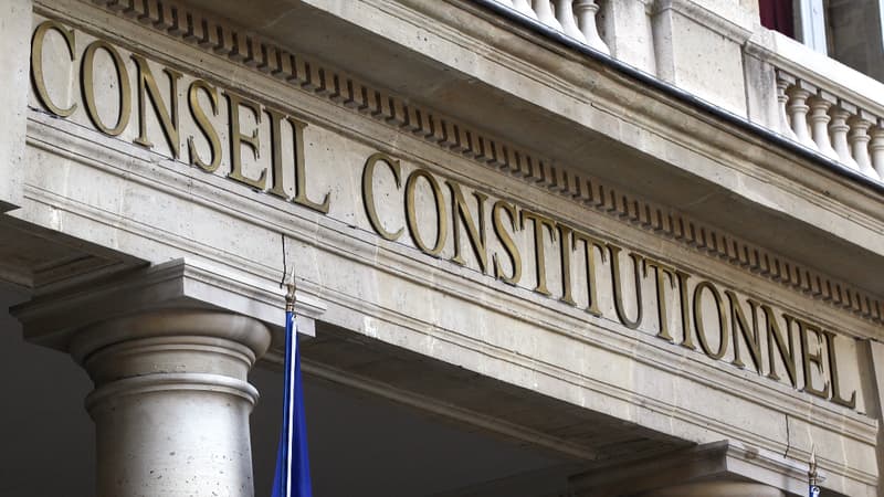 La façade du Conseil constitutionnel, à Paris.