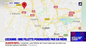 Lozanne: une fillette de 4 ans tuée