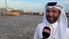 Kaleda, supporter qatari à Doha (Qatar), le 17 novembre 2022