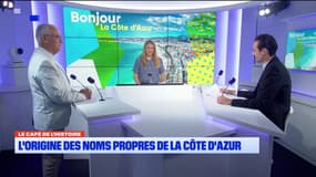 Le café de l'histoire : L'origine des noms propres de la Côte d'Azur