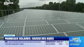 Panneaux solaires : baisse des aides