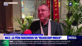 Le prêtre agressé au couteau à Nice va "beaucoup mieux"