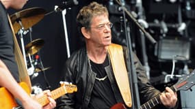 Lou Reed au festival des Vieilles charrues en juillet 2011.