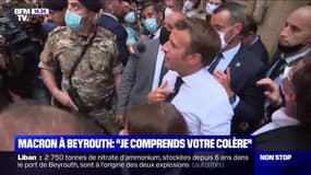 Emmanuel Macron acclamé à Beyrouth: "Je comprends votre colère"