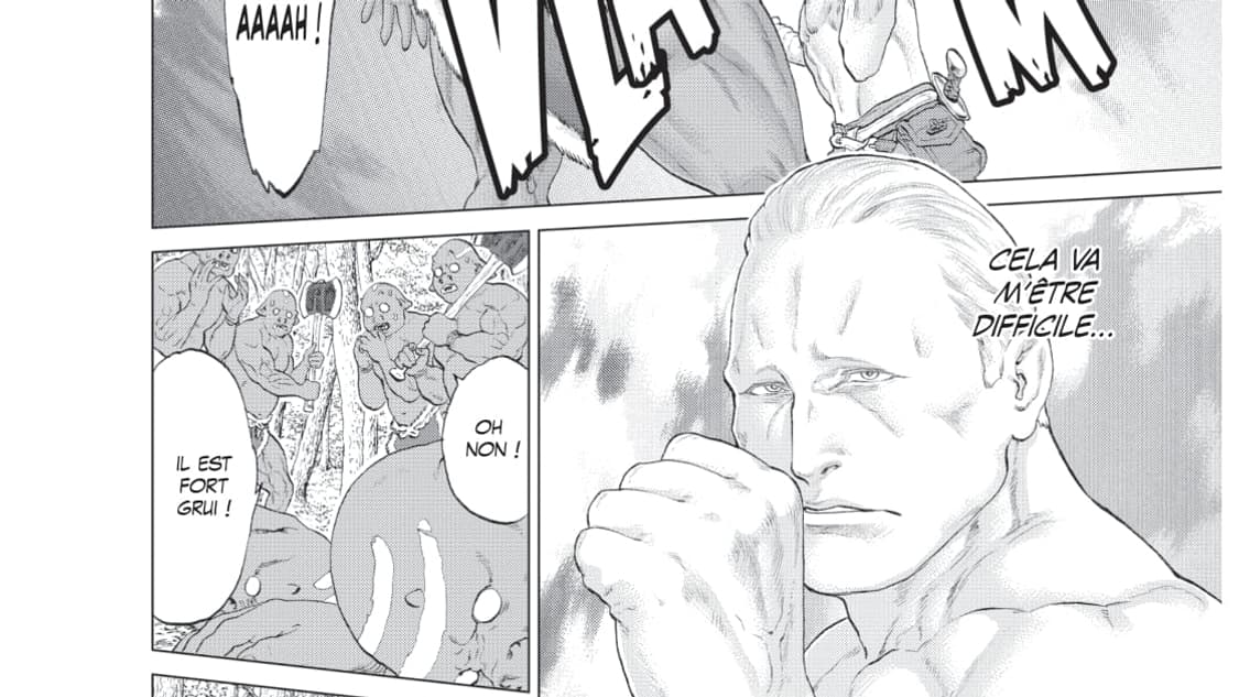 Un extrait du manga "The Ride-on King"