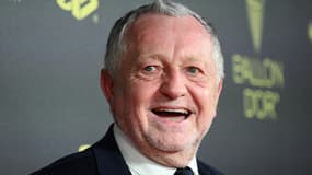 Jean-Michel Aulas à la cérémonie du Ballon d'or