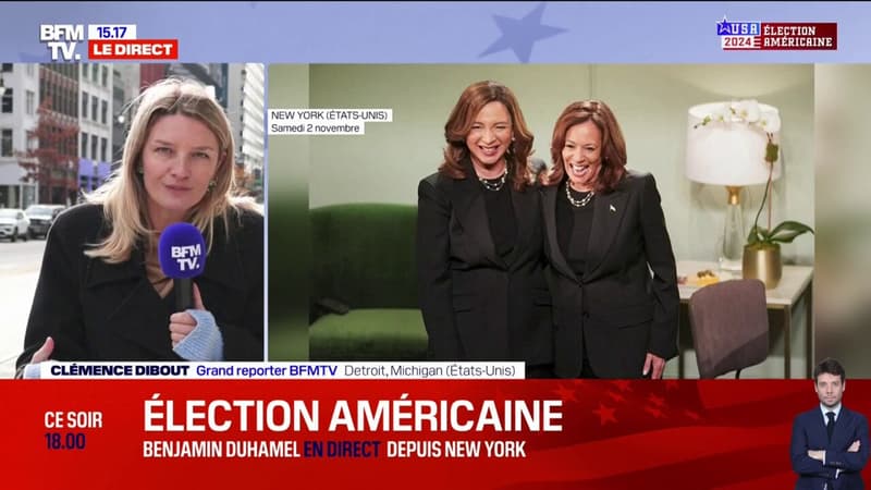 Élection américaine: pour son avant-dernier jour de campagne Kamala Harris passe la journée à Détroit, dans le Michigan