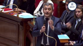Statut des pompiers volontaires: échanges tendus à l'Assemblée entre Gérald Darmanin et le député RN Julien Rancoule