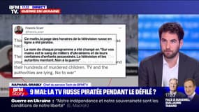 Russie: des messages anti-guerre diffusés à la télévision après un piratage