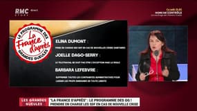 "La France d’après: le programme des Grandes Gueules": la proposition d'Elina Dumont