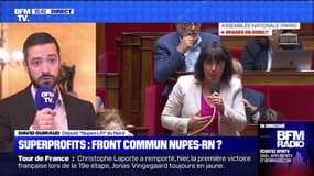 David Guiraud (Nupes-LFI): "On ne peut pas tolérer que des grandes entreprises se fassent de l'argent sur le dos des Français en période de crise"