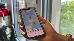 La carte Snapchat.