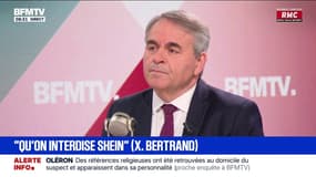Xavier Bertrand, président de la région des Hauts-de-France, demande "qu'on interdise" Shein