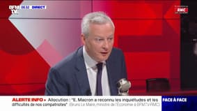 "We are going to accelerate the pace of debt reduction in France", says Bruno Le Maire 