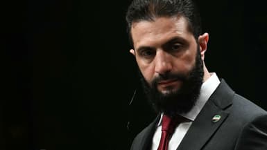 Le président syrien par intérim Ahmed al-Sharaa, à Ankara en Turquie, le 4 février 2025.