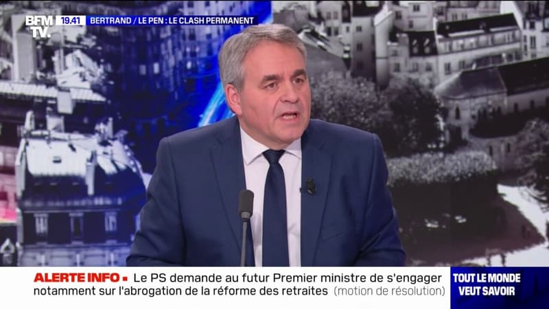 Xavier Bertrand/Marine Le Pen: le clash permanent