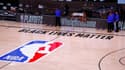 Le slogan Black Lives Matter lors des playoffs de NBA, le 26 août 2020
