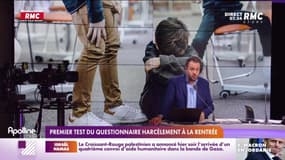Premier test du questionnaire harcèlement à la rentrée