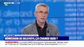 Yves Veyrier (FO) sur la réforme des retraites: "J'espère que le gouvernement va finir par comprendre qu'il faut appuyer sur le bouton stop"