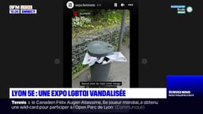 Lyon 5e : une expo LGBTQI vandalisée