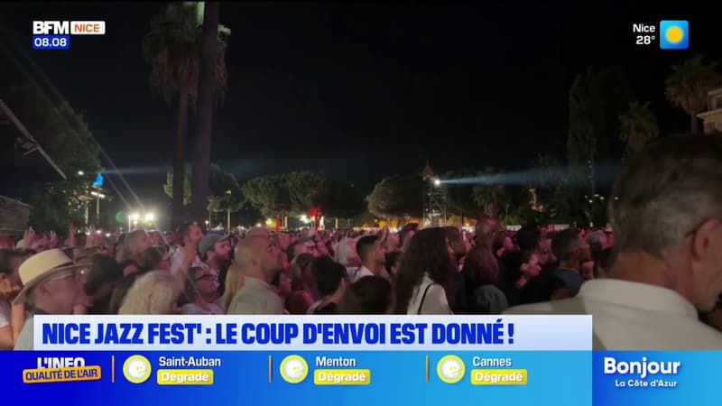 Sting a conquis le public niçois venu en nombre pour la première soirée du Nice Jazz Fest'
