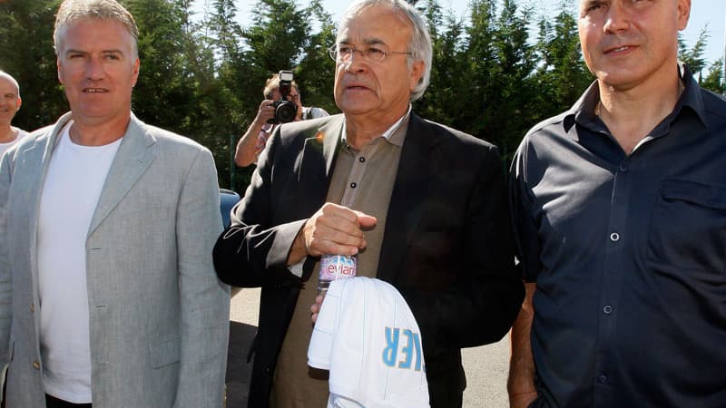 Didier Deschamps, Jean-Claude Dassier et José Anigo