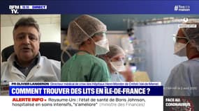 Story 7 : Pr Olivier Langeron "Un bâtiment de l'AP-HP va ouvrir demain à Créteil et accueillir ses premiers patients"