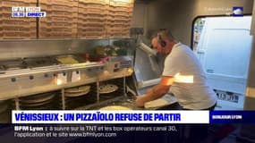 Vénissieux: un pizzaïolo refuse de partir