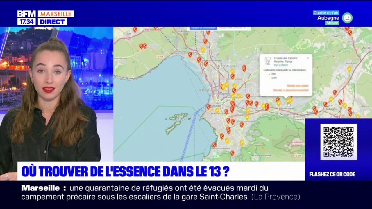 Marseille: où trouver de l'essence?