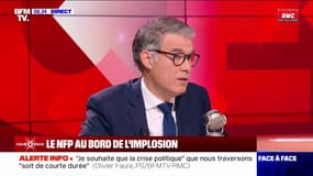 Futur gouvernement: Olivier Faure (PS) appelle à "ne pas passer son temps à dire non"
