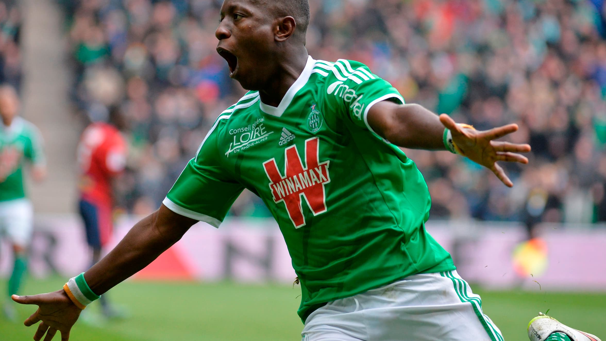 Saint-Etienne - Lille : Gradel Porte Les Verts