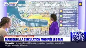 Marseille: la circulation perturbée le 8 mai pour l'arrivée de la flamme olympique