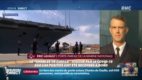 Porte-avion Charles de Gaulle: "Il reste 20 marins hospitalisés, il y en a un en réanimation"