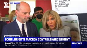 Brigitte Macron évoque "des pistes de réflexion" pour lutter contre le harcèlement scolaire