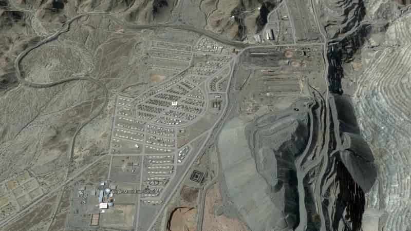 Ville d'Eagle Mountain en Californie aux Etats-Unis (capture d'écran Google Maps)