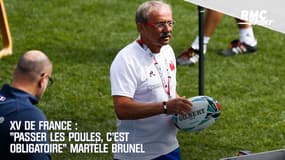 XV de France : "Passer les poules, c'est obligatoire" martèle Brunel