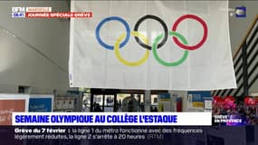 Marseille: une semaine olympique au collège de l'Estaque