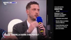 Risque de 3e guerre mondiale: "Il y a quelque chose de vrai", juge Volodymyr Kogutyak, Ukrainien installé en France