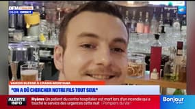 Varois blessé à Crans-Montana : "on a dû chercher notre fils tout seul"
