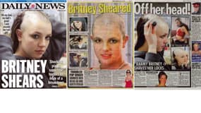 La une des tabloïds le 17 février 2007