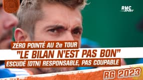 Roland-Garros : "Un bilan français pas bon", le DTN du tennis responsable mais pas coupable 