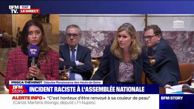 Incident raciste à l'Assemblée: Prisca Thévenot juge que les explications du député RN sont 
