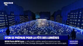 Lyon se prépare pour la Fête des Lumières