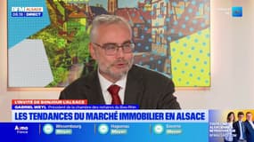 Marché immobilier en Alsace: "on attend encore une nouvelle baisse", a assuré Gabriel Weyl, président de la chambre des notaires du Bas-Rhin