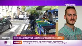 RMC chez vous : Le tout vélo au détriment de l'économie locale à Grenoble - 01/11