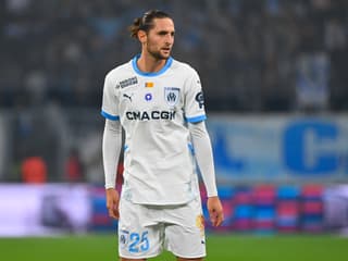 Adrien Rabiot avec l'OM en novembre 2024