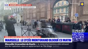 Marseille: le lycée Montgrand bloqué ce mercredi matin
