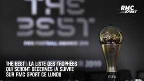The Best : La liste des trophées qui seront décernés (à suivre sur RMC Sport ce lundi)